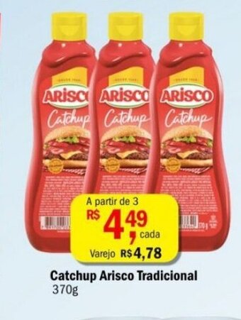 Ultrabox Catchup Arisco Tradicional 370g oferta