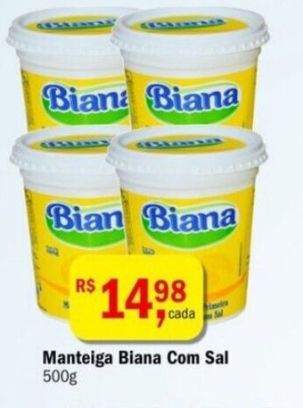 Ultrabox Manteiga Biana Com Sal 500g oferta