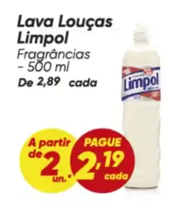 Dia Lava Louças Limpol Fragrâncias oferta