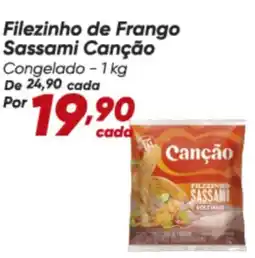 Dia Filezinho de Frango Sassami Canção Congelado oferta
