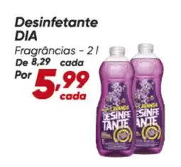 Dia Desinfetante DIA Fragrâncias oferta