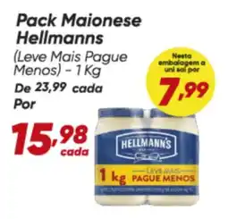 Dia Pack Maionese Hellmanns oferta