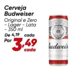 Dia Cerveja Budweiser oferta