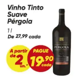 Dia Vinho Tinto Suave Pérgola oferta