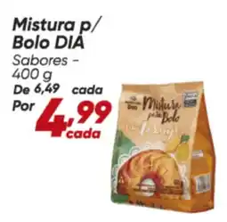 Dia Mistura p/ Bolo DIA Sabores oferta