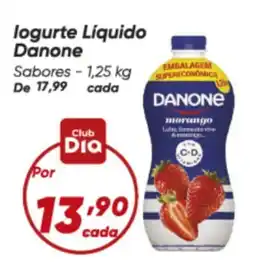 Dia logurte Líquido Danone Sabores oferta