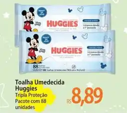 Atacadão Toalha Umedecida Huggies oferta