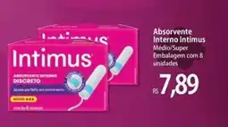 Atacadão Absorvente Interno Intimus oferta