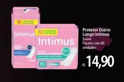 Atacadão Protetor Diário Longo Intimus oferta