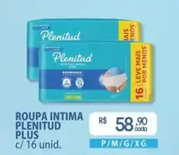 Atacadão Roupa intima plenitud plus oferta