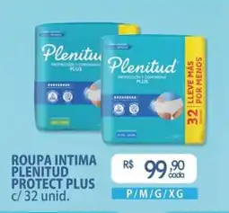 Atacadão Roupa intima plenitud protect plus oferta