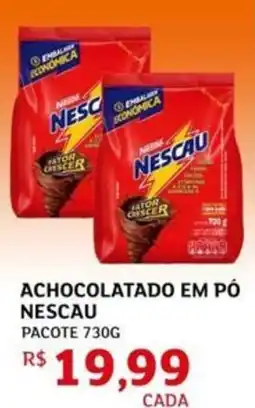 Assaí Atacadista Achocolatado em pó nescau pacote oferta