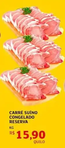 Assaí Atacadista Carré suíno congelado reserva oferta