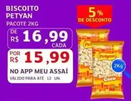 Assaí Atacadista Biscoito petyan oferta