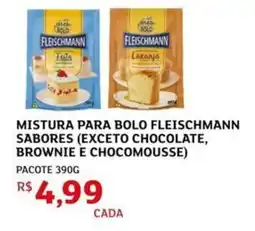 Assaí Atacadista Mistura para bolo fleischmann sabores oferta