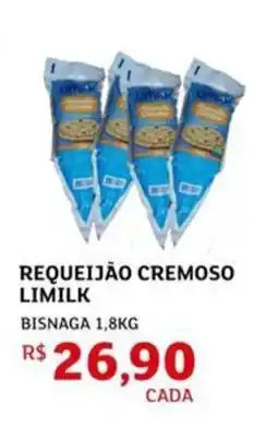 Assaí Atacadista Requeijão cremoso limilk oferta