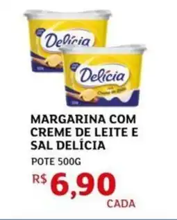 Assaí Atacadista Margarina com creme de leite e sal delícia oferta