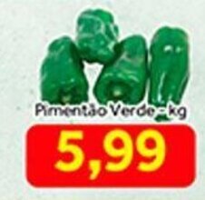 Pimentao Verde 1kg