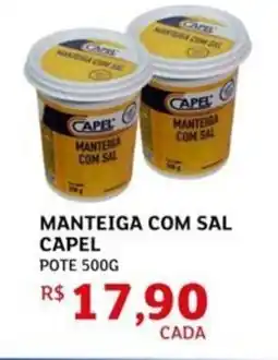 Assaí Atacadista Manteiga com sal capel oferta