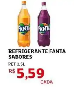 Assaí Atacadista Refrigerante fanta sabores oferta
