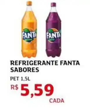 Assaí Atacadista Refrigerante fanta sabores oferta