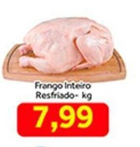 Shibata Supermercados Frango Inteiro Resfriado 1kg oferta