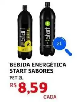 Assaí Atacadista Bebida energética start sabores pet oferta