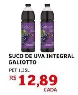 Assaí Atacadista Suco de uva integral galiotto oferta