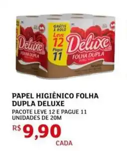 Assaí Atacadista Papel higiênico folha dupla deluxe oferta