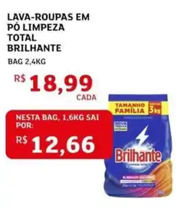 Assaí Atacadista Lava-roupas em pó limpeza total brilhante oferta