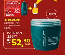 Lojas Rede Alfaparf creme de trat. sdl reparative oferta