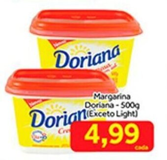 Shibata Supermercados Margarina Doriana 500g oferta