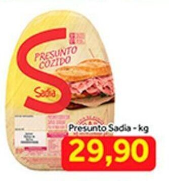 Shibata Supermercados Presunto Sadia 1kg oferta