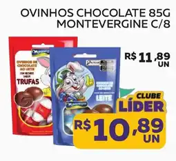Lider Atacadista Ovinhos chocolate montevergine c/8 oferta