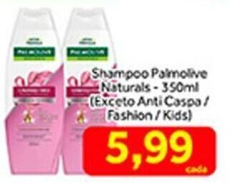 Shibata Supermercados Shampoo Palmolive Naturals 350ml oferta