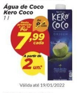 Dia Agua de Coco Kero Coco 1L oferta