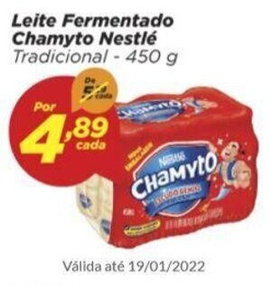 Dia Leite fermentado Chamyto Nestle 450g oferta