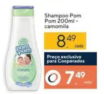 Coop Shampoo Pom Pom 200ml camomila oferta