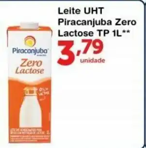 Leite UHT Piracanjuba Zero Lactose tp 1L