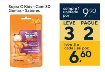 Coop Supra C Kids com 30 Gomas Sabores oferta