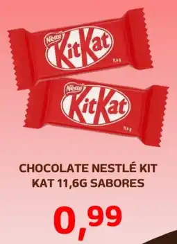 Cercadão Chocolate nestlé kit kat sabores oferta