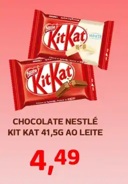 Cercadão Chocolate nestlé kit kat ao leite oferta