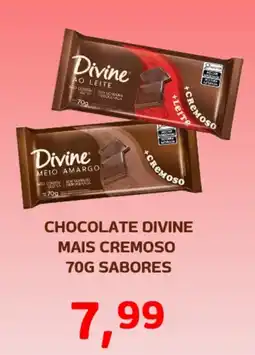 Cercadão Chocolate divine mais cremoso sabores oferta