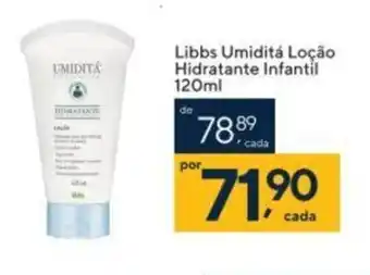 Libbs Umidita Locao Hidratante Infantil 120ml
