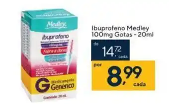 Coop Ibuprofeno Medley 100mg Gotas 20ml oferta