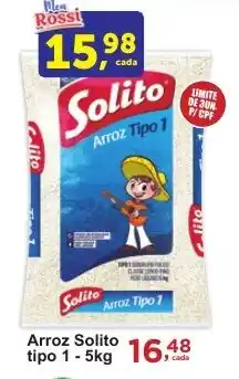 Rossi Supermercado Arroz Solito tipo 1 oferta