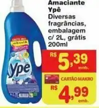 Amaciante ypê 2l