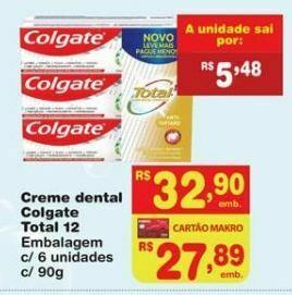 Sam's Club Creme dental colgate total 12 oferta