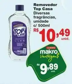 Removedor top casa 500ml