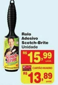 Rolo adesivo scotch brite